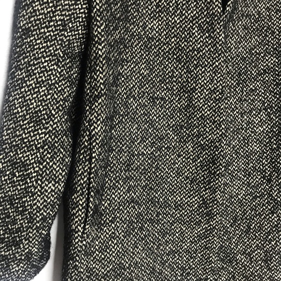 Maje Wool Leather Panel Coat - Picture 3 of 7